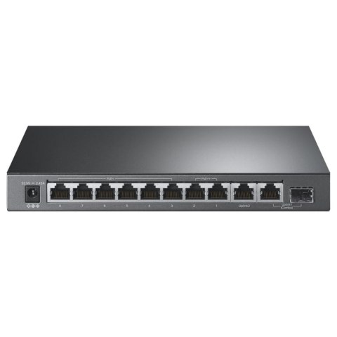 TP-Link TL-SG1210PP łącza sieciowe Nie zarządzany Gigabit Ethernet (10/100/1000) Obsługa PoE Czarny TP-Link