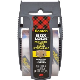 Scotch Taśma pakowa Scotch Box Lock 48mm/20.3m (+ podajnik) transparentna