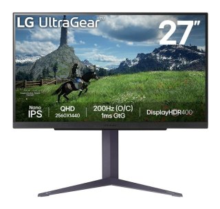 LG 27GS85Q-B monitor komputerowy 68,6 cm (27") 2560 x 1440 px Quad HD Czarny LG