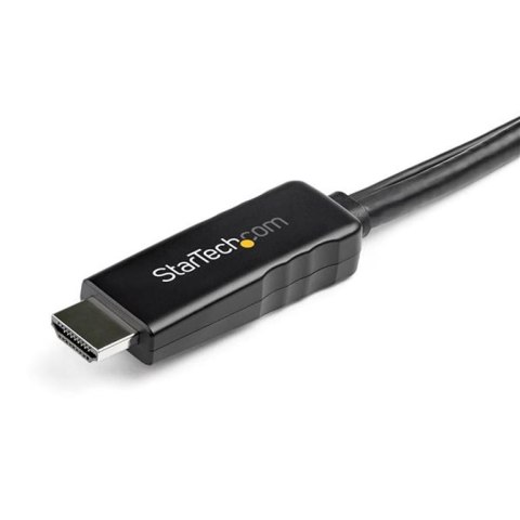 StarTech HD2DPMM2M adapter kablowy 2 m HDMI Typu A (Standard) DisplayPort Czarny StarTech.com