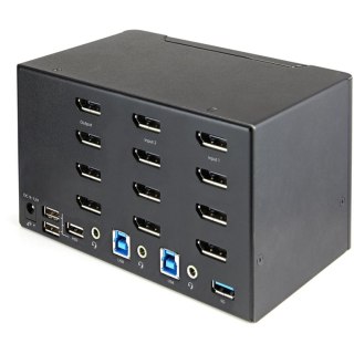 StarTech SV231QDPU34K przełącznik KVM Czarny StarTech.com