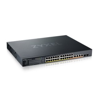 Zyxel XMG1930-30HP Zarządzany L3 2.5G Ethernet (100/1000/2500) Obsługa PoE 1U Czarny Zyxel