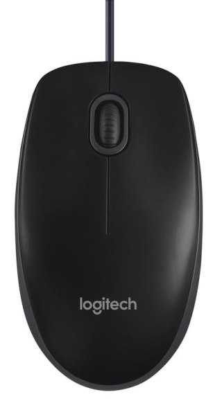 Logitech B100 myszka Oburęczny USB Typu-A Optyczny 800 DPI Logitech