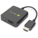 Techly IDATA HDMI-VGA8 adapter kablowy Czarny Techly