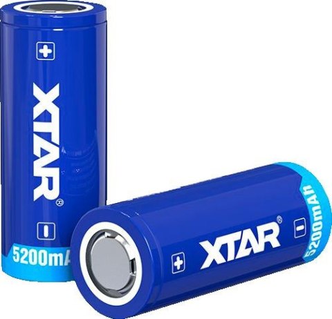 Akumulator 26650 Li-Ion 3,7V Xtar 5200mAh Bluetooth BT (1 szt.) z zabezpieczeniem XTAR