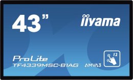 Iiyama ProLite TF4339MSC-B1AG monitor komputerowy 109,2 cm (43