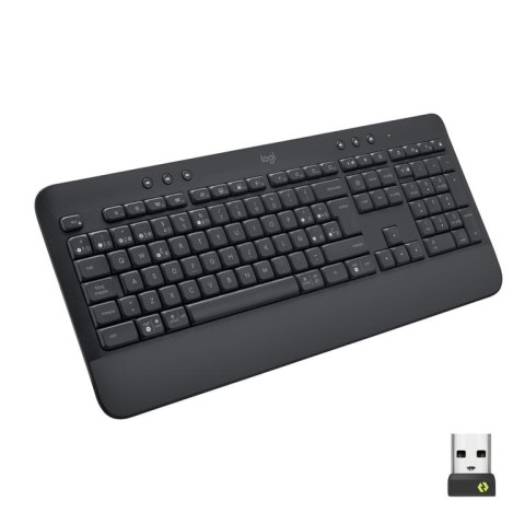 Logitech Signature K650 klawiatura Bluetooth QWERTY Hiszpański Grafitowy Logitech