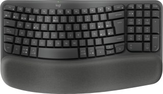 Logitech Wave Keys for Business klawiatura RF Wireless + Bluetooth QWERTZ Swiss Grafitowy Logitech