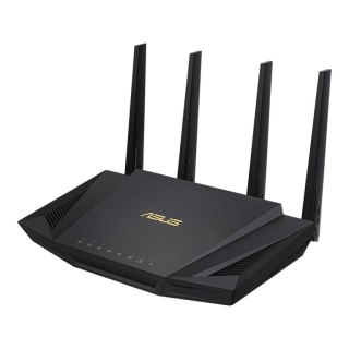 ASUS RT-AX58U router bezprzewodowy Gigabit Ethernet Dual-band (2.4 GHz/5 GHz) 4G Czarny ASUS