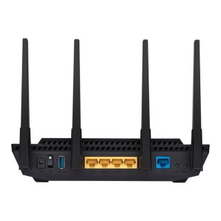 ASUS RT-AX58U router bezprzewodowy Gigabit Ethernet Dual-band (2.4 GHz/5 GHz) 4G Czarny ASUS