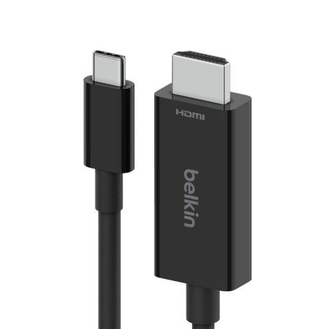 Belkin AVC012bt2MBK 2 m USB Type-C HDMI Czarny Belkin