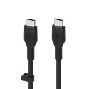 Belkin BOOST↑CHARGE Flex kabel USB 3 m USB 2.0 USB C Czarny Belkin