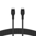 Belkin BOOST↑CHARGE PRO Flex kabel USB 1 m USB 2.0 USB C Czarny Belkin