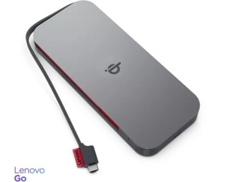 Lenovo GO Litowo-polimerowy (LiPo) 10000 mAh Bezprzewodowe ładowanie Szary Lenovo