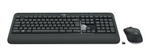 Logitech Advanced MK540 klawiatura Dołączona myszka Uniwersalne USB AZERTY Francuski Czarny, Biały Logitech