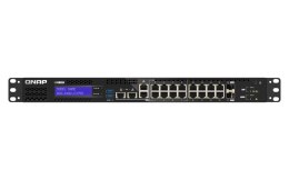 QNAP QGD-1602-C3758-16G łącza sieciowe Zarządzany L2 2.5G Ethernet (100/1000/2500) Czarny, Szary QNAP