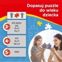 Puzzle 100 elementów Glitter Brokatowa Gabi Gabby's Dollhouse