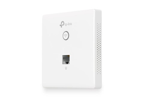 TP-Link EAP115-WALL punkt dostępowy WLAN 300 Mbit/s Biały Obsługa PoE TP-Link