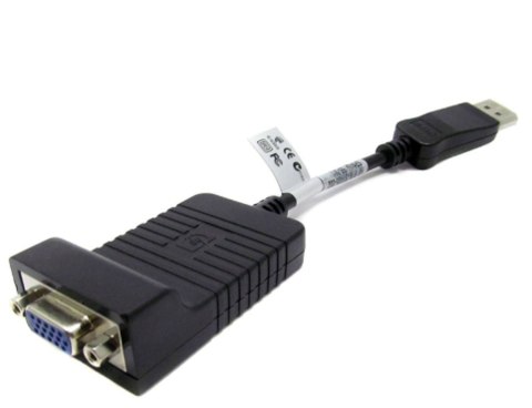 HP 753745-001 adapter kablowy 0,2 m DisplayPort VGA Czarny HP