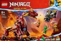 Klocki Ninjago 71793 Lawowy smok zmieniający się w falę ognia