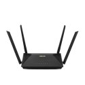 ASUS RT-AX1800U router bezprzewodowy Gigabit Ethernet Dual-band (2.4 GHz/5 GHz) Czarny ASUS