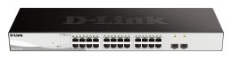 D-Link DGS-1210-26 łącza sieciowe Zarządzany L2 Gigabit Ethernet (10/100/1000) 1U Czarny, Szary D-Link