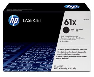 HP 61X High Yield Black Original LaserJet Toner Cartridge kaseta z tonerem 1 szt. Oryginalny Czarny HP