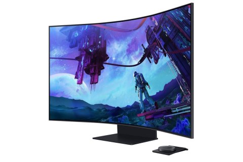 Samsung G97NC monitor komputerowy 139,7 cm (55") 3840 x 2160 px 4K Ultra HD LED Czarny Samsung