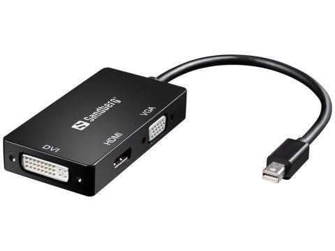 Sandberg Adapter MiniDP>HDMI+DVI+VGA Sandberg