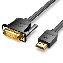 Vention ABFBH adapter kablowy 2 m HDMI Typu A (Standard) DVI-D Czarny Vention