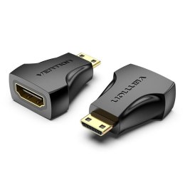 Vention AISB0 zmieniacz płci / kabli Mini HDMI HDMI Czarny Vention