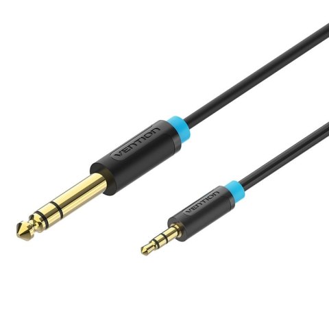 Vention BABBI kabel audio 3 m 3.5mm 6.35mm Czarny Vention