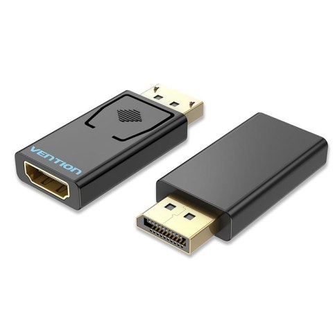 Vention HBKB0 zmieniacz płci / kabli DP HDMI Czarny Vention