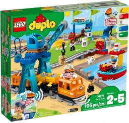 Klocki DUPLO 10875 Pociąg towarowy