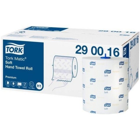 Tork RĘCZNIK PAPIEROWY W ROLI TORK PREMIUM MATIC H1 BIAŁY