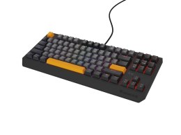 GENESIS Thor 230 TKL klawiatura Gaming USB QWERTY US English Szary GENESIS