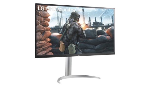 LG 27BP55U-B monitor komputerowy 68,6 cm (27") 3840 x 2160 px 4K Ultra HD LED Srebrny LG