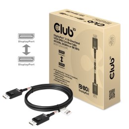 CLUB3D CAC-1091 kabel DisplayPort 1,2 m Czarny CLUB3D