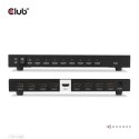 CLUB3D CSV-1383 rozgałęziacz telewizyjny HDMI 8x HDMI CLUB3D