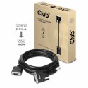 CLUB3D DVI-A TO VGA CABLE M/M 3m/ 9.8ft 28 AWG DVI-D Czarny CLUB3D