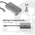 CLUB3D cac-1510 USB C DVI-D Dual link Szary CLUB3D