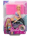 Lalka Barbie Fashionistas Na wózku strój w kratkę