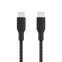 Belkin CAB014bt3MBK kabel USB 3 m USB 2.0 USB C Czarny Belkin