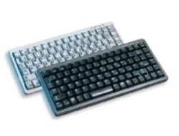 CHERRY G84-4100LCAUS klawiatura USB + PS/2 Szary CHERRY