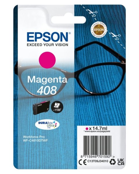 Epson C13T09J34010 nabój z tuszem 1 szt. Oryginalny Standardowa wydajność Purpurowy Epson