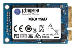 Kingston Technology KC600 mSATA 1,02 TB Serial ATA III 3D TLC Kingston Technology