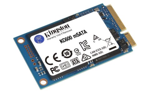 Kingston Technology KC600 mSATA 1,02 TB Serial ATA III 3D TLC Kingston Technology