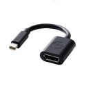 DELL 470-13627 adapter kablowy 0,203 m 20-pin DisplayPort FM Apple mini-DisplayPort M Czarny DELL