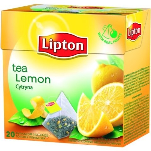 Lipton HERBATA LIPTON PIRAMIDKA CYTRYNOWA 20 SZT.