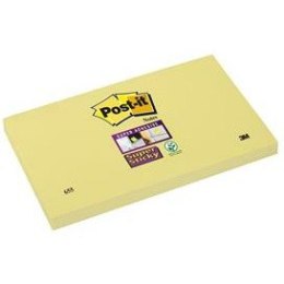 Post-it Karteczki Post-it Super Sticky 76x127mm (655-12SSCY-EU) żółte (12x90)